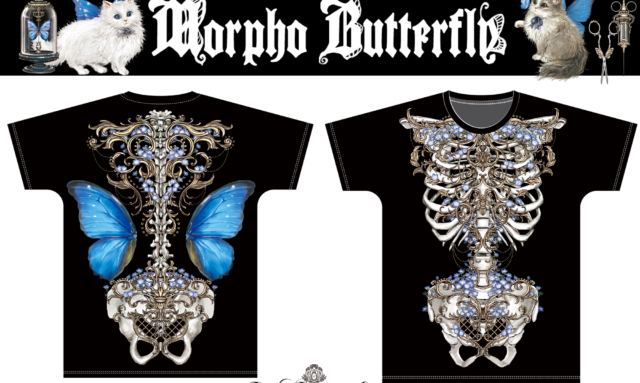 Morpho Butterfly粟木こぼねコラボBIG Tシャツ[即納品]