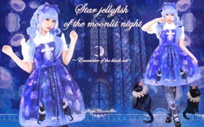 月夜の星海月 ~黒猫の出会い~(再販)3月10日よりオンライン先行予約開始