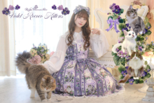 Violet Rococo Kittens