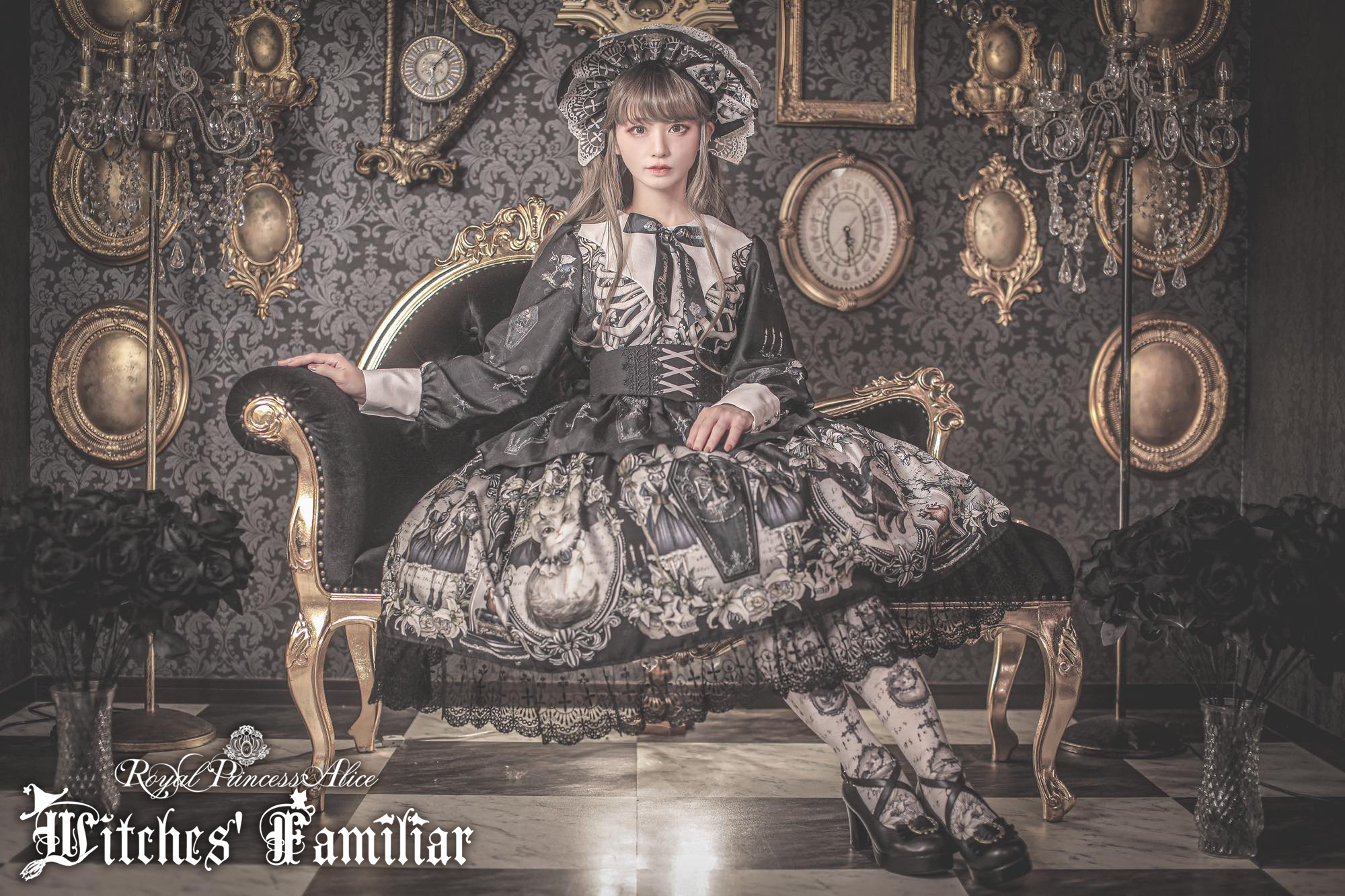 Witches’ Familiarワンピース・粟木こぼねコラボ（即納品）