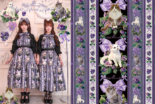 Violet Rococo Kittensワンピース